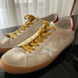 Mens size 46 (US12) Golden Goose sneakers. Used, but lots of wear left in them!